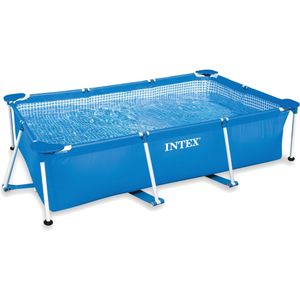 Bazén INTEX obdĺžníkový s kovovou konštrukciou 220x150x60 cm