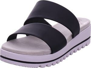 Jana Damen Pantolette Damen Pantolette Sandalen Hausschuhe Clogs Slipper schwarz 8-8-27202-26/001 : 38