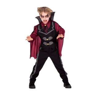 Vampirkostüm Kostüm Vampir Blutsauger Kinder Jungen Halloween Set Karneval 152