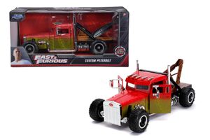 Jada Toys 253203063 - Fast & Furious Hobby and Shaw Truck: Custom Peterbilt 1:24