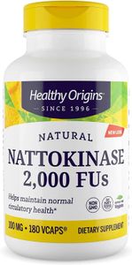 Healthy Origins, Nattokinase, 2000 FU's (100mg), 180 Veg. Kapseln