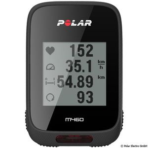 Polar M460 GPS Fahrradcomputer schwarz