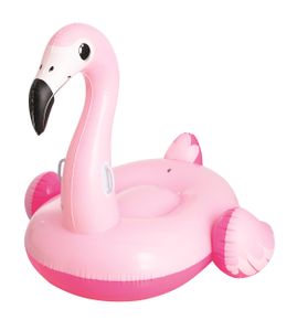 5x Schwimmender Flamingo Getränkehalter Becherhalter aufblasbar