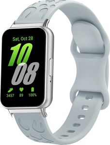 INF Silikónový náramok pre Samsung Galaxy Fit3 Šedá