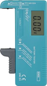Emos Batterietester D / R20 C / R14 CR123 AA / R6 AAA / R03 1 Stk.
