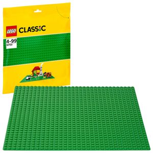 LEGO 10700 Classic Grüne Bauplatte, 25 cm x 25 cm, Lernspielzeug, kreatives Spielen