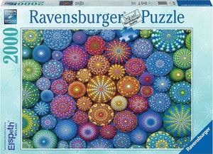 RAVENSBURGER Tęczowa Mandala Puzzle 2000 elementów