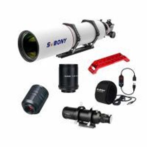 Svbony SV550 APO Refraktor Teleskop, 122F7 FPL51 ED Triplet APO OTA, FMC Dual Speed Fokussiere Apochromatischer Teleskops mit Weicher Gehäuse Svbony SV550 APO Refraktor Teleskop, 122F7 FPL51 ED Triplet APO OTA, FMC Dual Speed Fokussiere Apochromatischer Teleskops mit Weicher Gehäuse