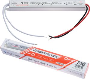 LED transformátor Ultra Slim napájací zdroj 24W IP20