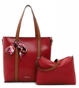 Tamaris Schultertasche Umhängetasche Gerlinde Shopper Red rot