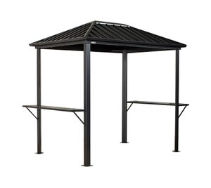 Sojag Metall Grillpavillon Dakota | Anthrazit | 178x243x246 cm