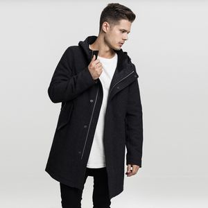 Urban Classics Hooded Structured Parka charcoal - XXL