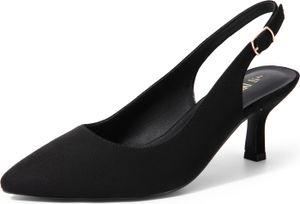 DREAM PAIRS Damen Pumps Slingback Sandalen Pumps für Damen Pointed Toe Kleid Partei Gericht Schuhe Damen Kitten Heel Hochzeit Schuhe,Size 38.5,Schwarz-Wildleder-1,SDPU2444W DREAM PAIRS Damen Pumps Slingback Sandalen Pumps für Damen Pointed Toe Kleid Partei Gericht Schuhe Damen Kitten Heel Hochzeit Schuhe,Size 38.5,Schwarz-Wildleder-1,SDPU2444W
