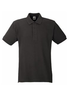 Fruit of the Loom - Heavy Polo - Charcoal (Solid) - XL