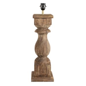 Light & Living Lampenfuss 19x19x55 cm CADORE holz weather barn