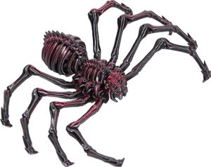 3D-gedruckte Riesenspinne mit einziehbaren beweglichen Gelenken, Halloween, gruselige Gelenkspinne, Zappelspielzeug, Tier-Desktop-Dekoration, Ornament