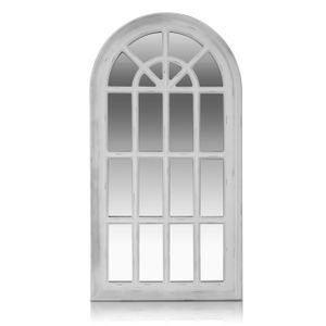 Savile Französischer Fensterspiegel Holzrahmen 86 x 46 cm