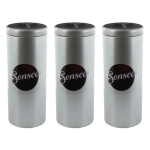 Senseo Premium Paddose für 18 Kaffeepads, neues Design, Dose, Pad, 3er Pack
