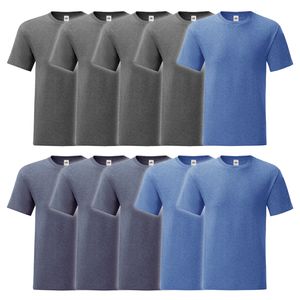 10er Pack Fruit of the Loom Iconic 150 T-Shirt, Farbe:10er Farbset A9, Größe:XL