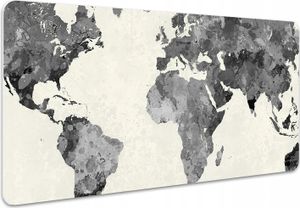 Schreibtischmatte - Deskmat Weltkarte Muster 100x50 cm