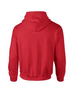 Gildan Herren Hoodie Sweatshirt Kapuzenpullover Sweatjacke Pullover, Größe:L, Farbe:Rot