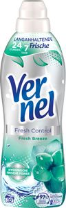 Vernel Fresh Control Weichspüler Fresh Breeze 32 Waschladungen Waschmittel