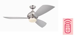 Energeticky úsporný stropní ventilátor FANtastic 132 cm s LED osvětlením a dálkovým ovládáním Energeticky úsporný stropní ventilátor FANtastic 132 cm s LED osvětlením a dálkovým ovládáním