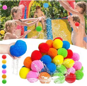 30 Stück 5cm Bunte Wasserbälle Wasserbomben-Wasserballons Wiederverwendbare Spritzwasserbälle Kinder/Erwachsene Pool Spielzeug