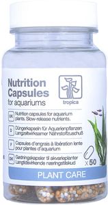 Tropica Nutrition Capsules Düngekapseln optimale Nährstoffzufuhr für Aquarium-Pflanzen 50 Stück