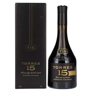 Torres 15 Reserva Privada Brandy 40% Vol. 0,7l in Geschenkbox