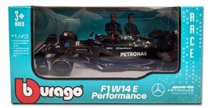 Bburago 18-38080R - Modellauto - F1 Mercedes AMG W14 '23 #63 Russel (Maßstab 1:43) Formel 1