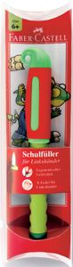 Faber Castell 149801 Schreiblernfüller für Linkshänder, rot