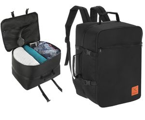 Granori Handgepäck Kofferrucksack Dreampack Pro 40x30x25 / 40x30x20 cm (Flexsize) – Aufklappbares Platzwunder mit optimaler Konstruktion zum Packen