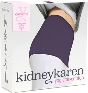 Nierenwärmer yogistar edition - plum XS