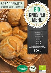 Glutenfrei Brötchen & Baguette - Mehlmischung (500g)