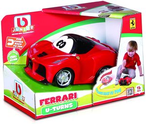 Ferrari U-Turn Spielzeugauto (13cm, rot) Kinderauto Kleinkinder