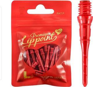 L-Style Lip Grip Point Premium Rot 30 Stück Dartspitzen