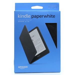 Amazon Kindle Paperwhite 2021 Lederhülle Schwarz