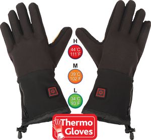 Thermo Gloves Touch Screen beheizbare Handschuhe Größe S-M 5,5 - 8