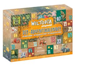 PLAYMOBIL Wiltopia 71006 DIY Adventskalender: Tierische Weltreise