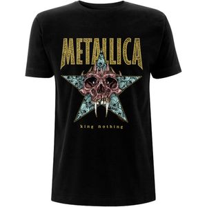 Metallica - "King Nothing" T-Shirt für Herren/Damen Unisex RO739 (S) (Schwarz)