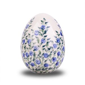 Poľská keramika Veľkonočné vajíčko Maľovaná veľkonočná dekorácia DEKO dek. 1208