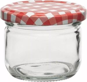 Zavařovací sklenice Gastro 120 ml, víčko šroubovací kárové, sada 6 ks