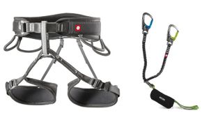 Ocun Via Ferrata Twist Set grau M-XL