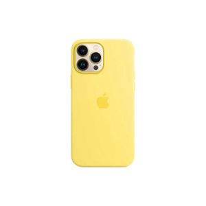 Apple Silikon Case iPhone 13 Pro Max  ye  mit Magsafe, zitronenschale