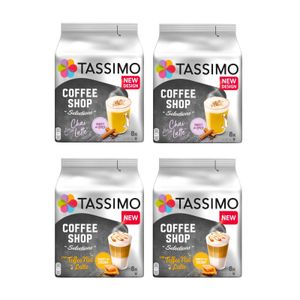 TASSIMO Kapseln T-Disc Coffee Shop Selections Chai| Toffee Nut Latte 48 Getränke