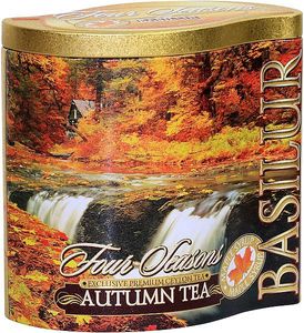 Basilur Autumn Tea 100% reiner schwarzer Ceylon Blatt-Tee mit Safﬂorblumen und Aroma von Ahornsirup 100 g