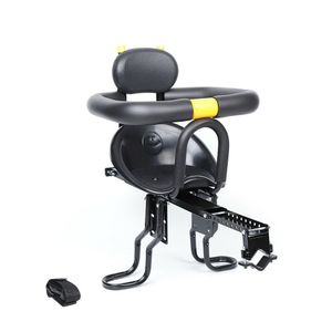 Fahrrad Sicherheits-Kindersitz Halterung Baby Fahrradsitz Fahrradträger mit Handlauf & Pedal Vorne bis zu 30kg für Kinder, kompatibel mit allen Erwachsenen-MTBs