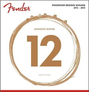 Fender Phosphor Bronze 60L .12-.53 Struny do gitary akustycznej