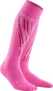 CEP WP206 Thermo Socks Women Pink/Flash Pink IV Ski Socken